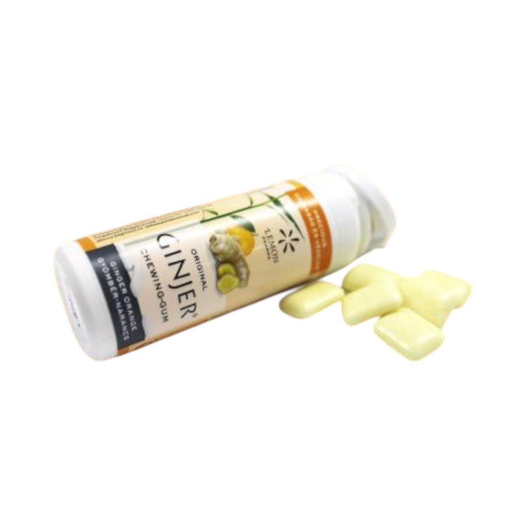 KAUGUMMI MIT INGWER-ORANGENGESCHMACK 30 g