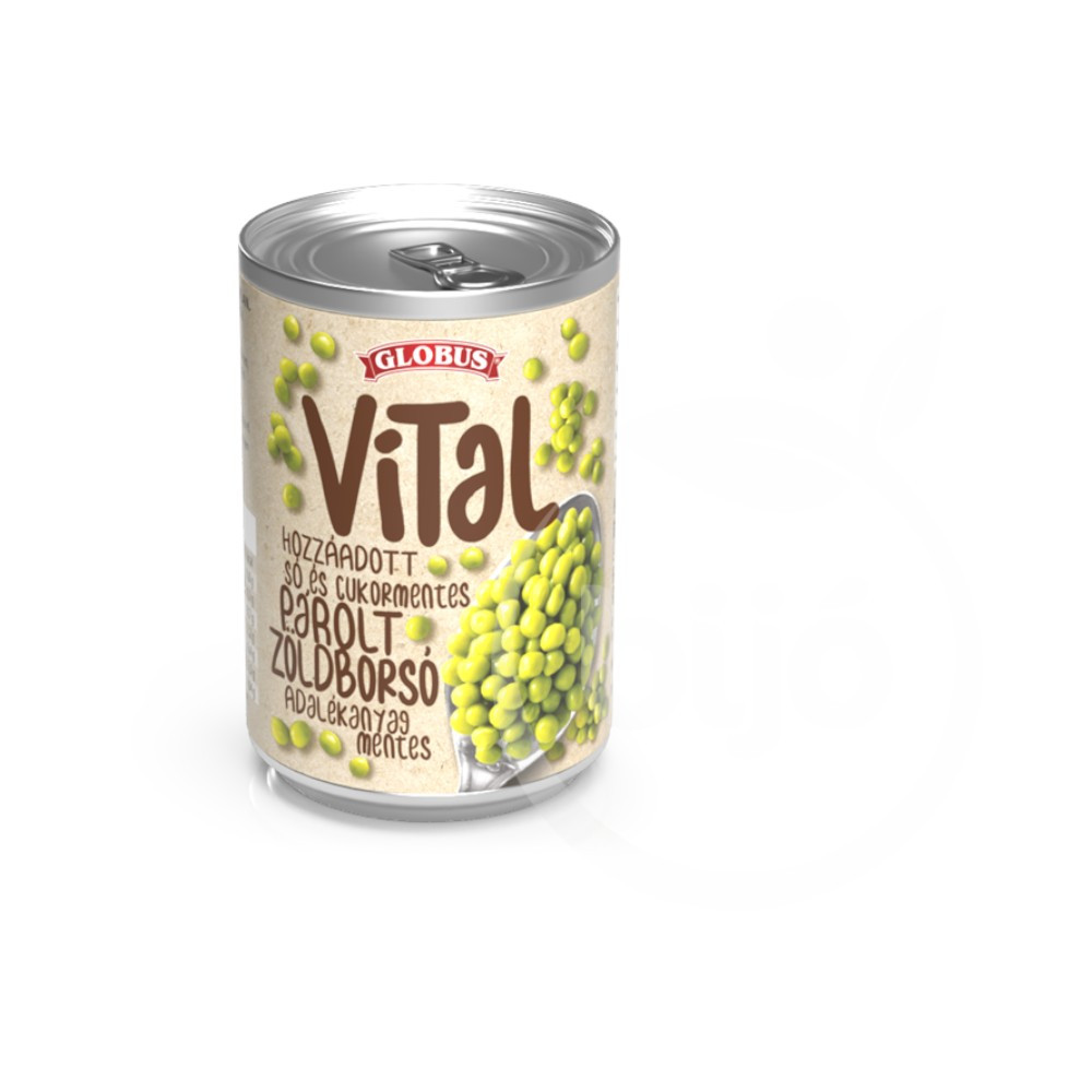 Globus vital zöldborsó konzerv 110 g 1 db