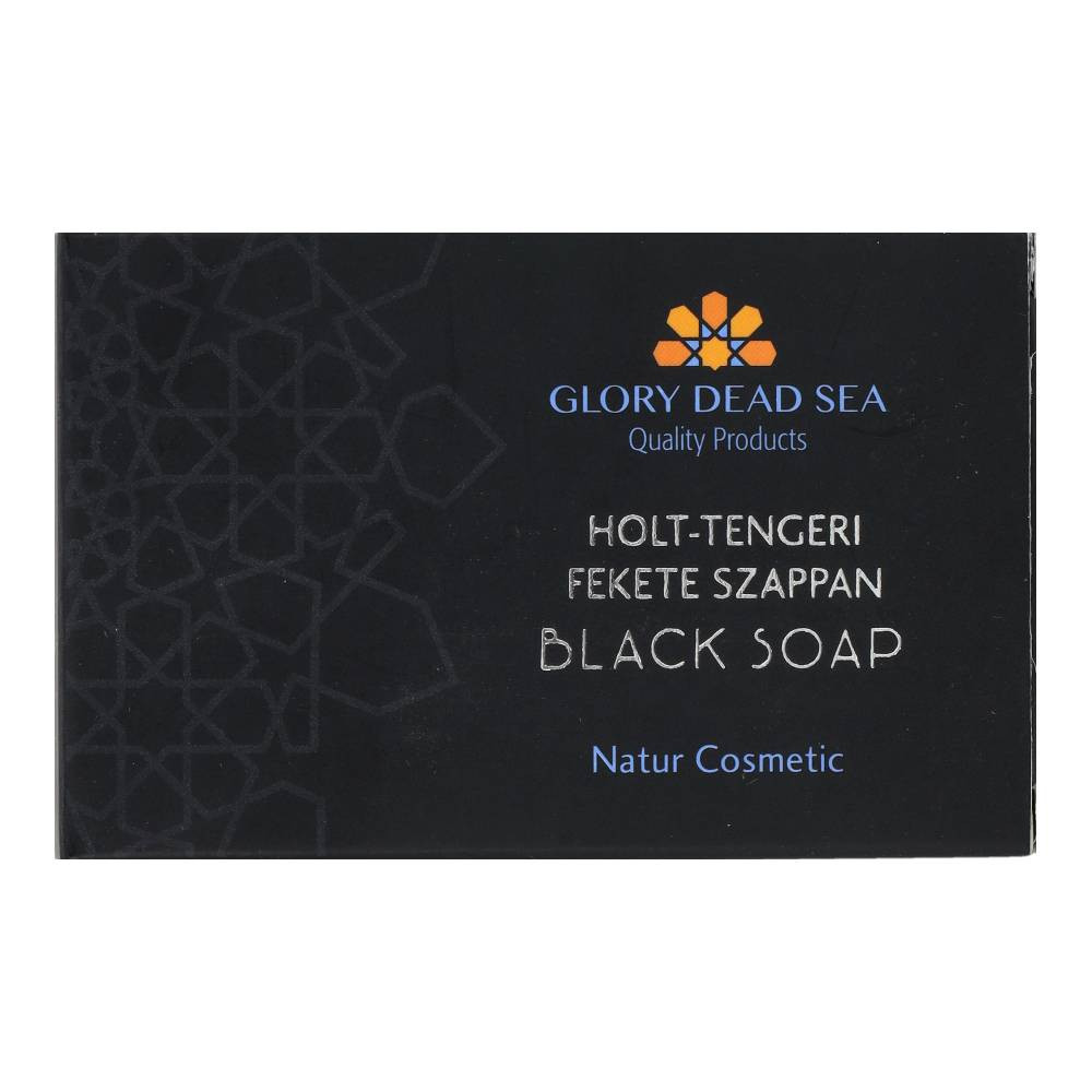 Czarny mydło z Morza Martwego Glory (Black) 120 g