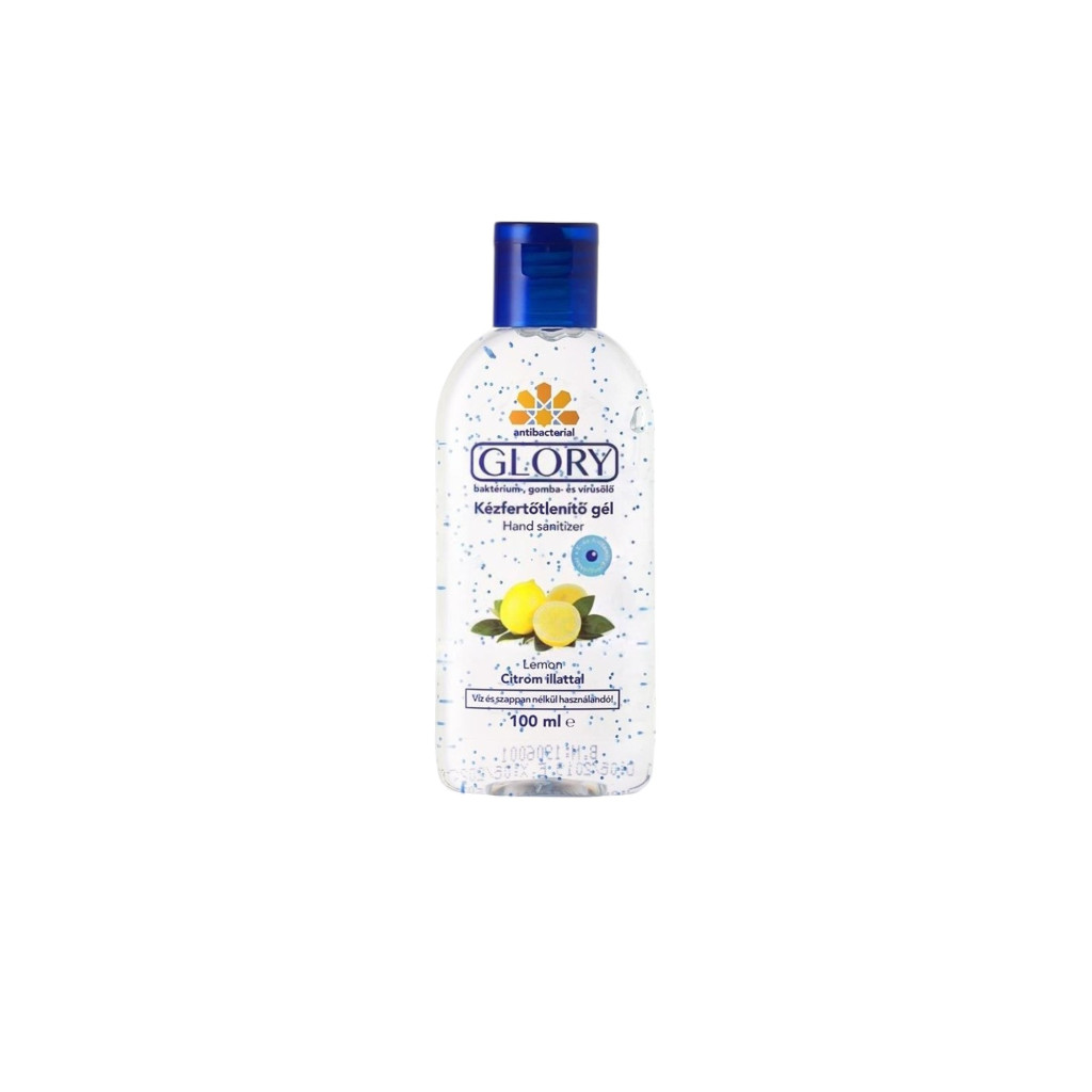 Glory kézfertőtlenítő gél citrom 100 ml