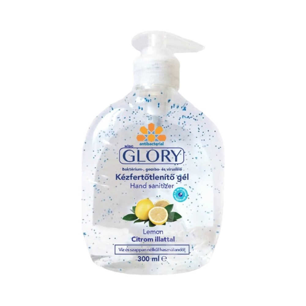 Dezinfectant de mâini Glory cu miros de lămâie, 300 ml