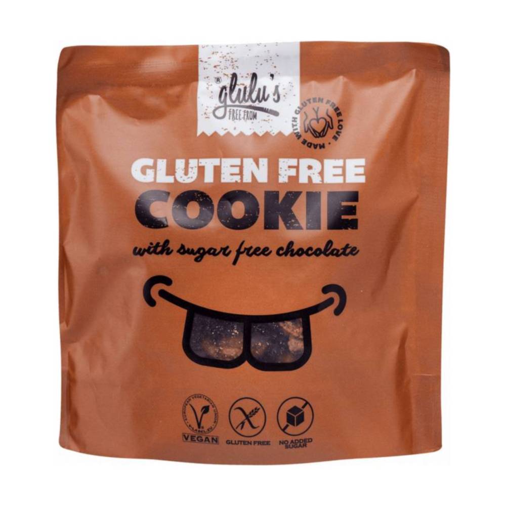 Glulu bezcukrowe ciastka czekoladowe 100 g