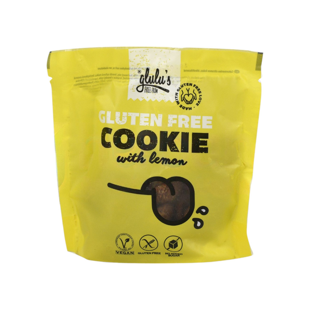 Biscuiți cu lămâie fără zahăr Glulu 100 g