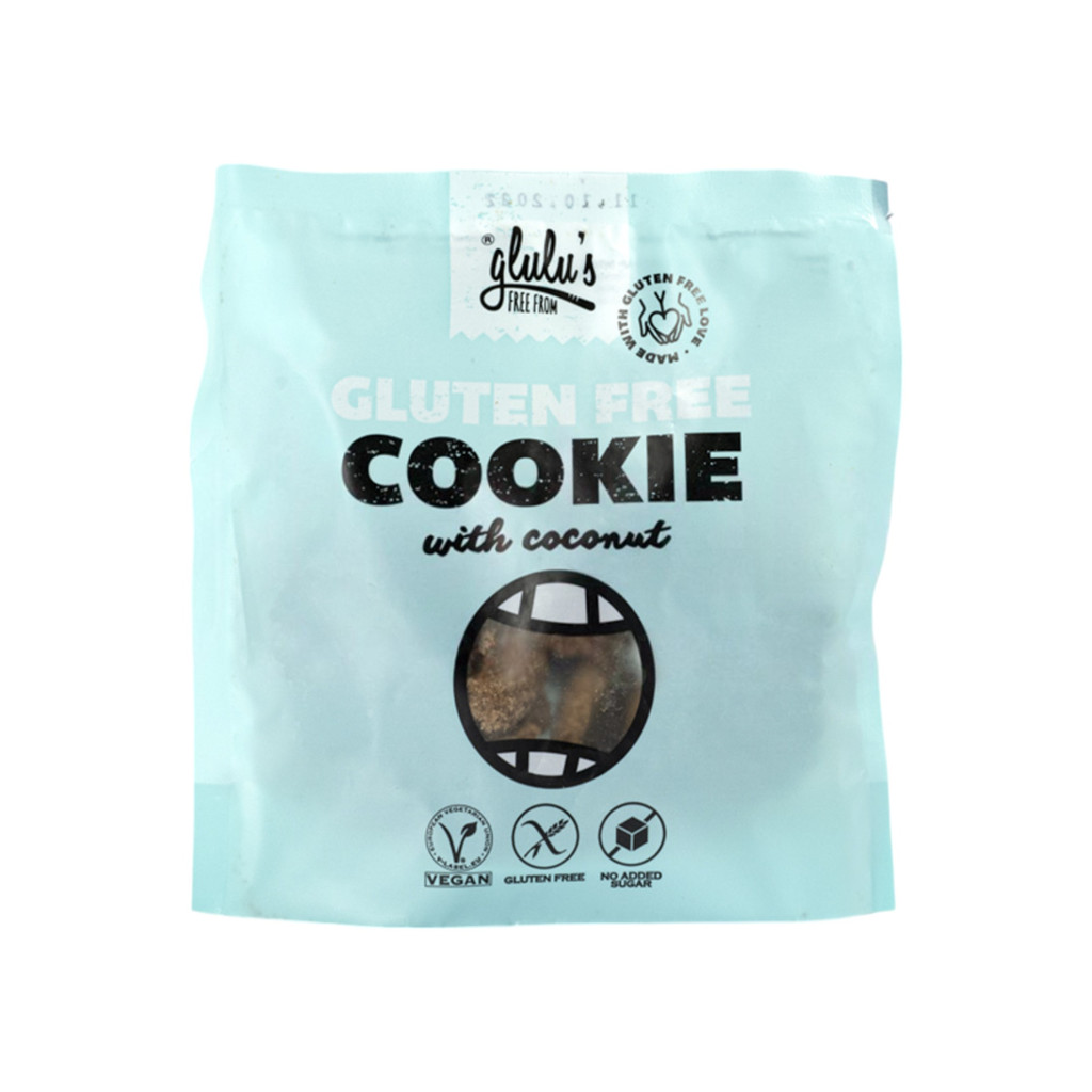 Glulu freefrom sugar-free coconut cookies 100 g