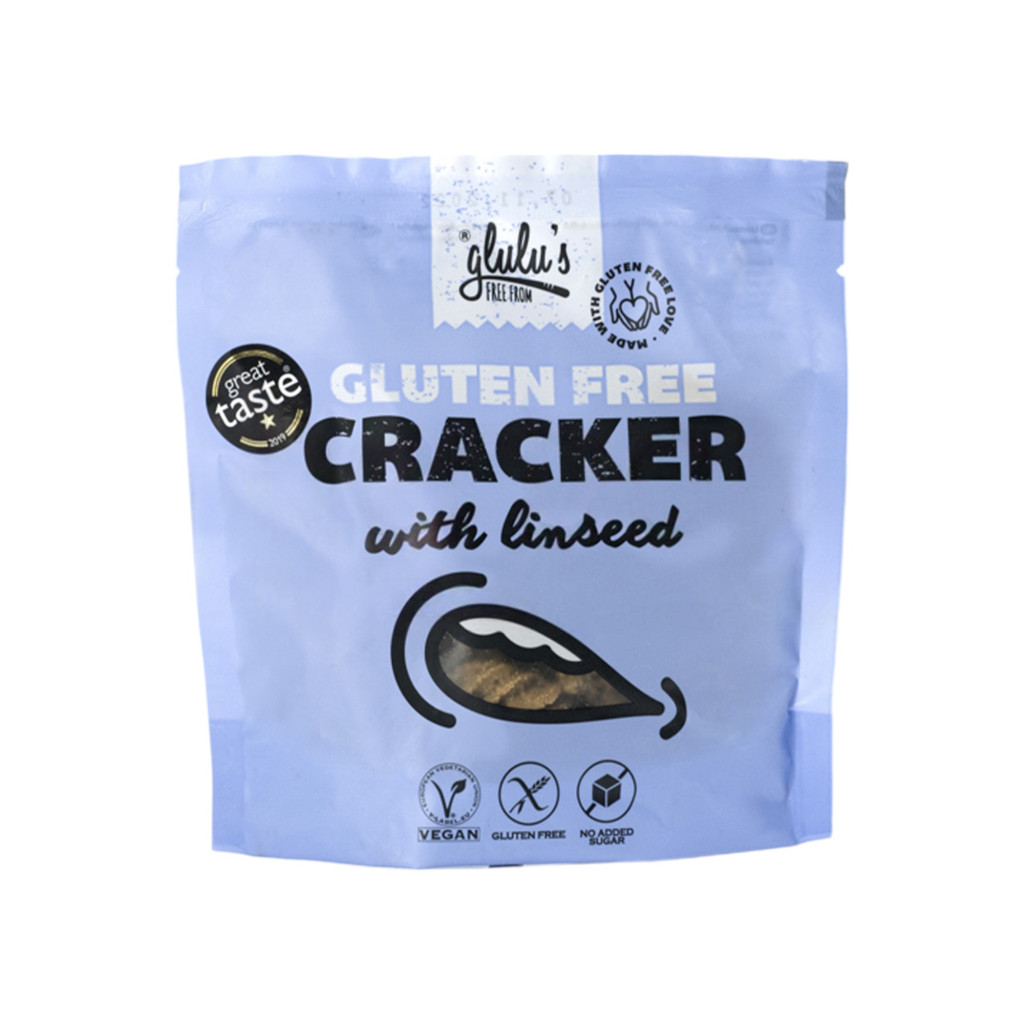 Glulu Freefrom Leinsamen-Cracker 100 g