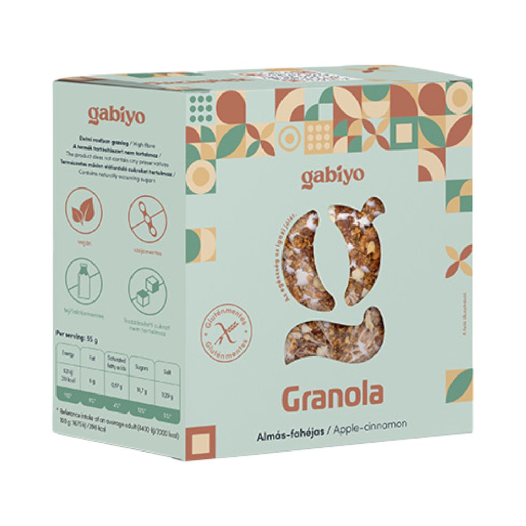 GRANOLA JABŁKOWO-CYNAMONOWA BEZGLUTENOWA (BALANCE) 275 g