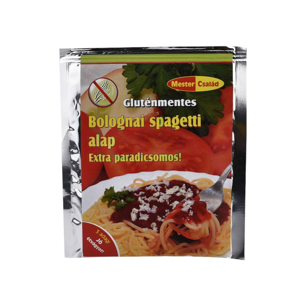 GLUTÉNMENTES MESTER CSALÁD ALAP BOLOGNAI SPAGETTI 50 g
