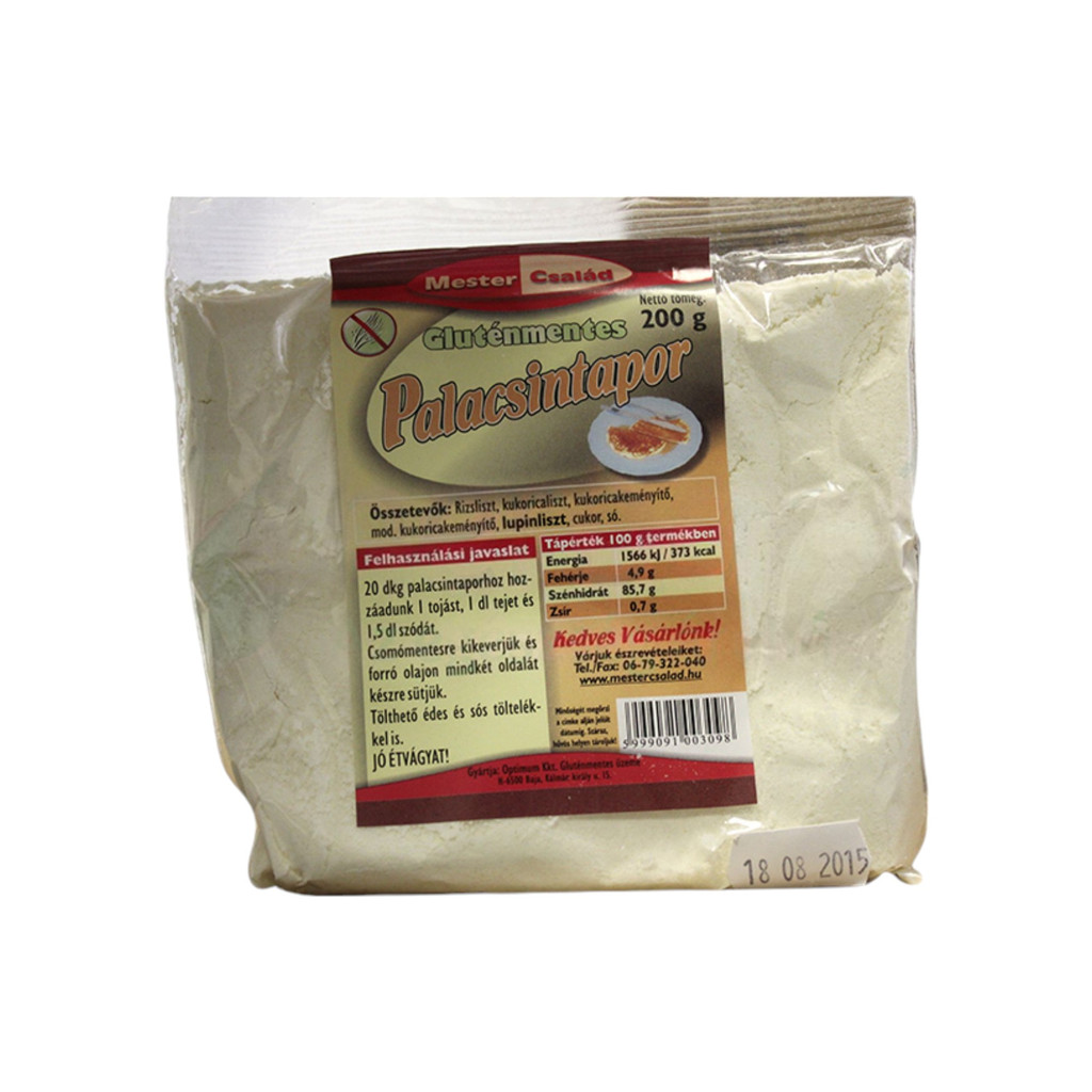 GLUTENFREIE MEISTERFAMILIENPFANNKUCHENMISCHUNG 200 g