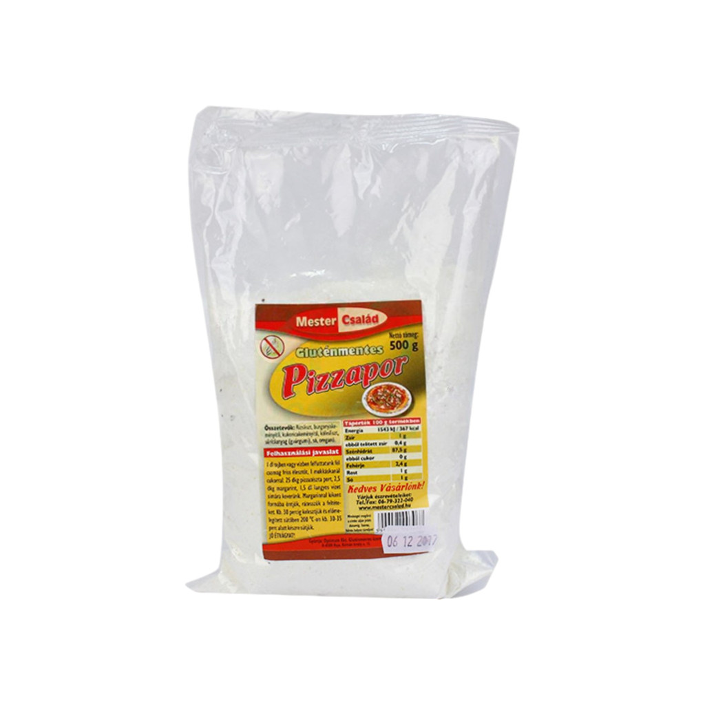 MIESZANKA DO PIZZY BEZ GLUTENU OD RODZINY MISTRZA, 500 g