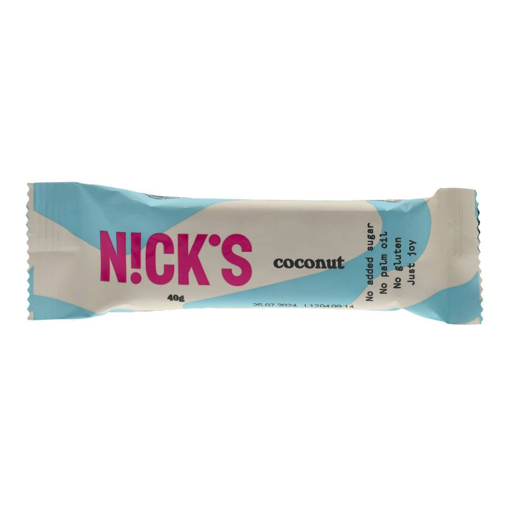 Bucată de cocos Nicks fără gluten, 40 g