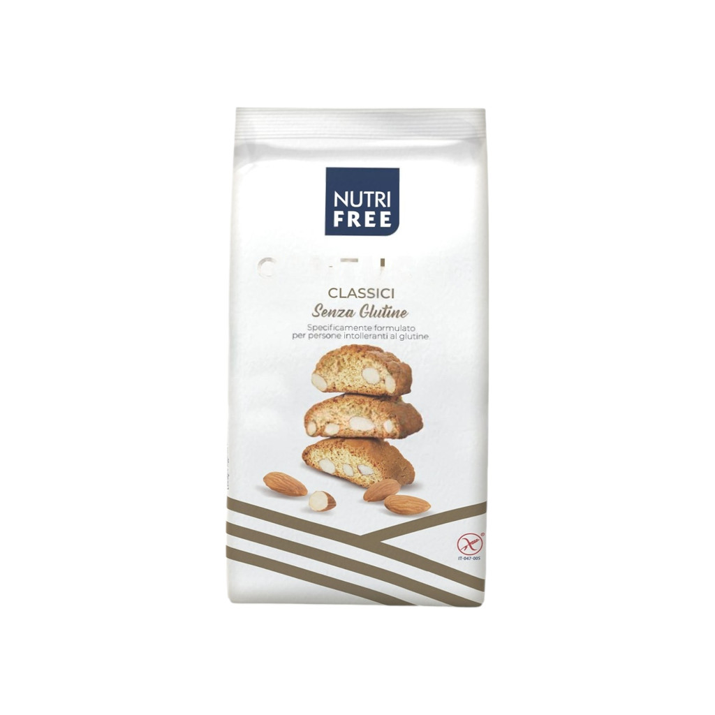 GLUTEN-FREE NUTRI FREE ALMOND CANTUCCI COOKIES 240 g