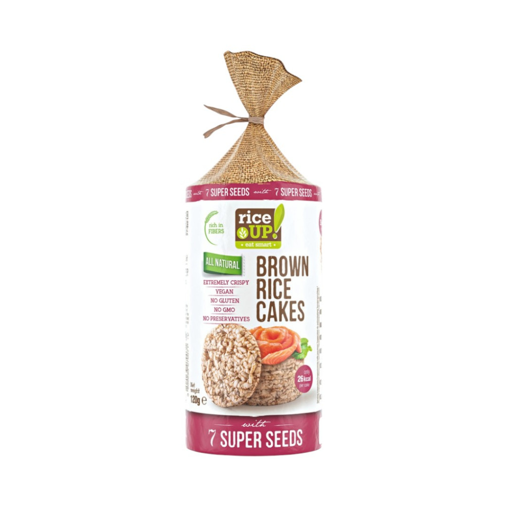 GLUTENFREIE REIS-UP-RIEGEL MIT 7 SUPERKÖRNERN 120 g