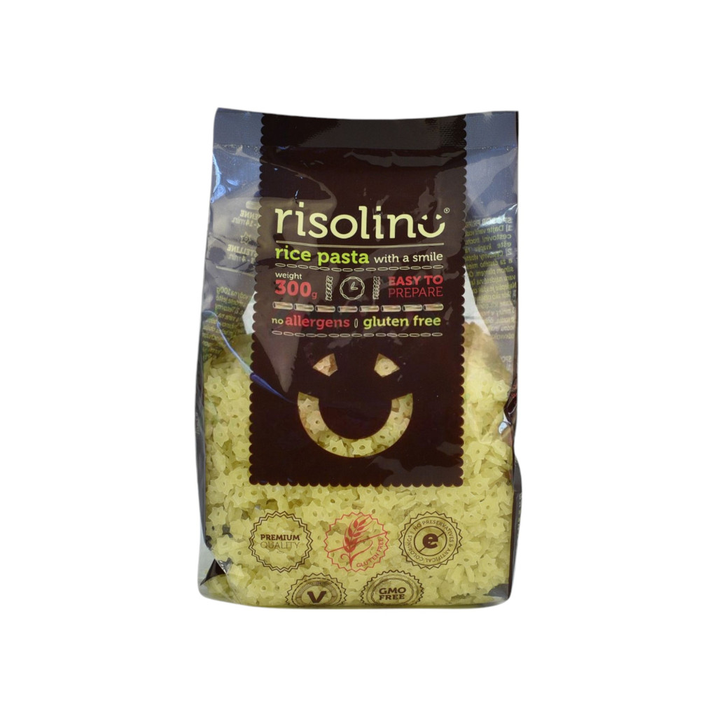 GLUTEN-FREE RISOLINO RICE PASTA STAR SOUP PASTA 300 g