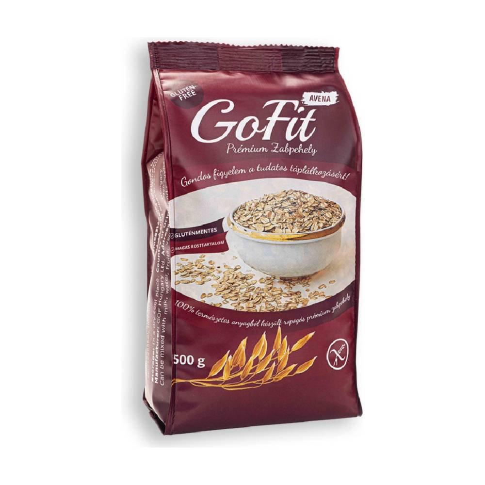 Gofit prémiové bezlepkové ovsené vločky 500 g