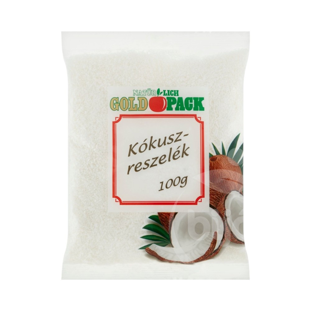 Gold Pack kókuszreszelék 100 g