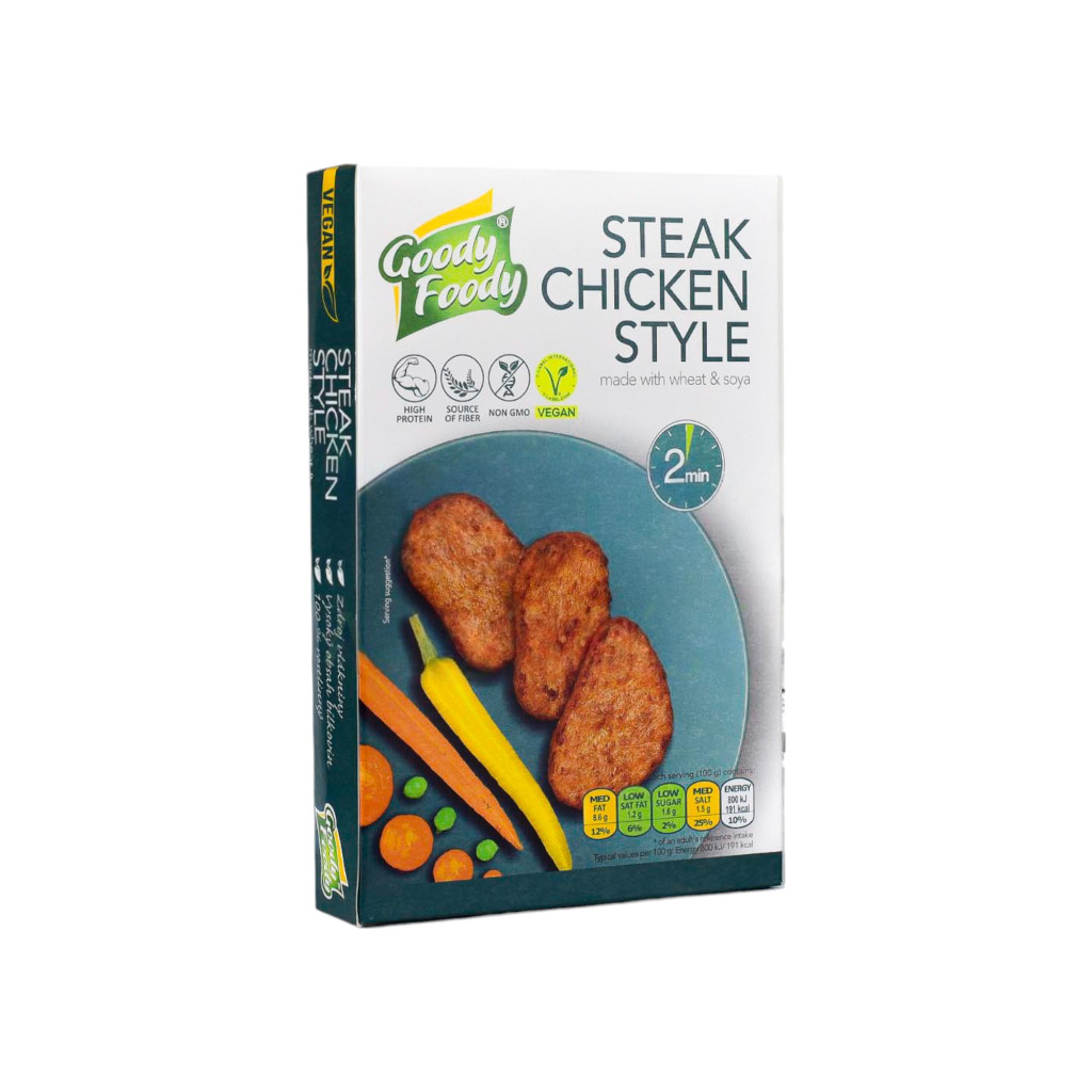 BUCĂȚI DE PUI VEGANE STIL SULF SĂRAT 145 g