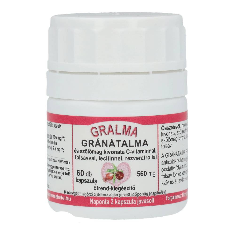 Granatapfelkapsel Gralma, 60 Stk