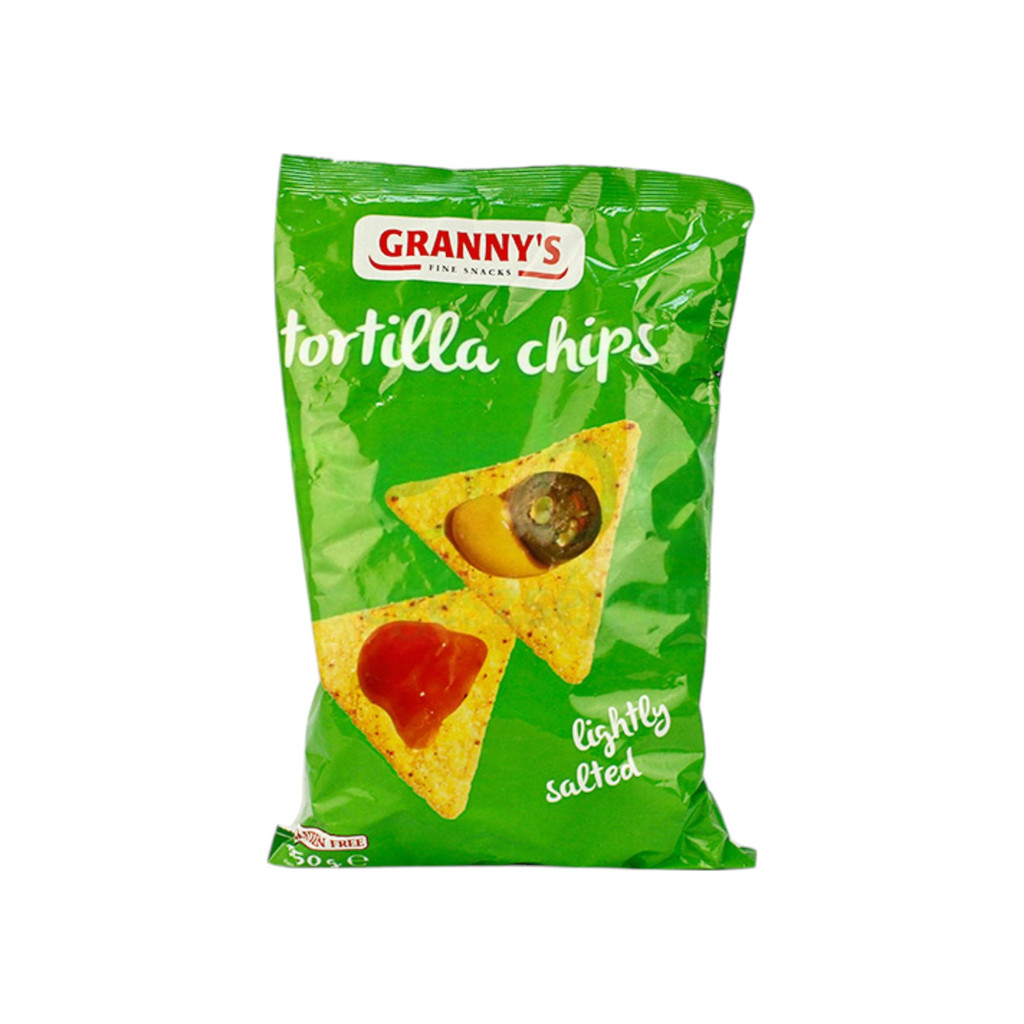 Grannys enyhén sós tortilla chips gluténmentes 150 g