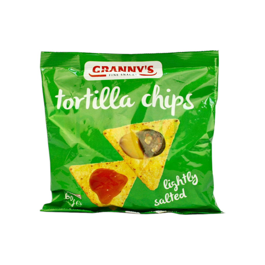 Lekko słone chipsy tortilla bezglutenowe 60 g od Grannys