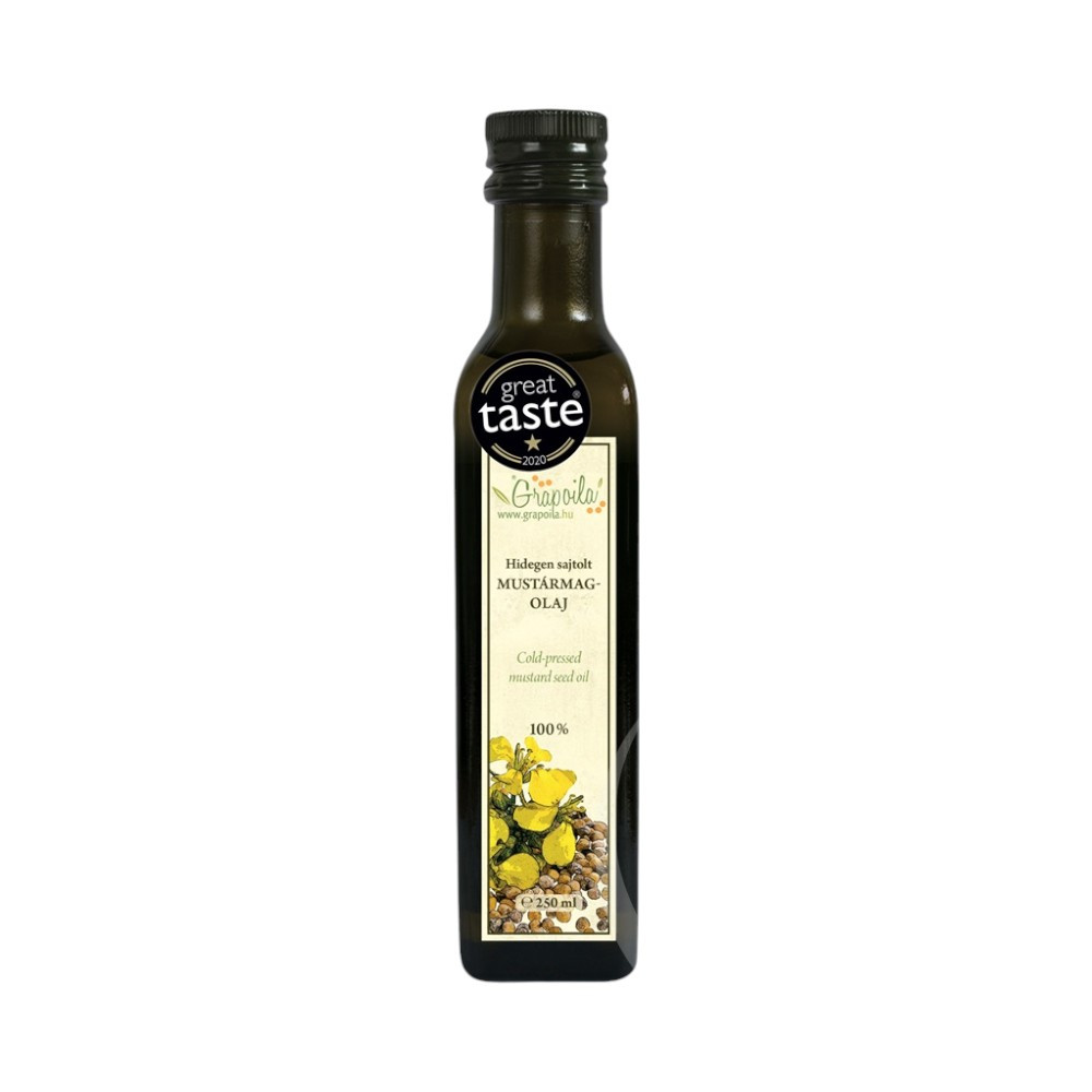 Grapoila horčicový olej z ​​horčicových semienok 250 ml