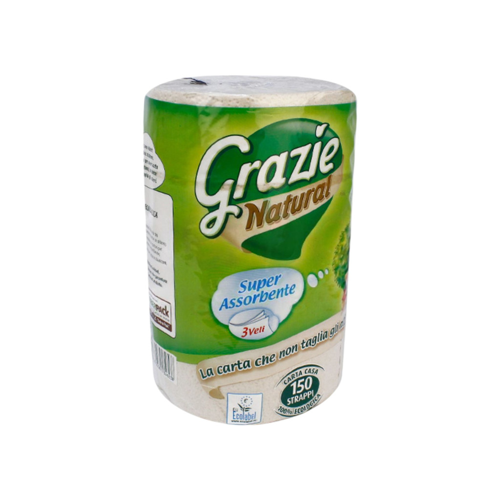 Grazie Natural lucart tekercses kéztörlő 3 réteg 1 db