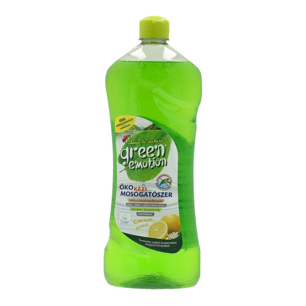Green Emotion öko kézi mosogatószer citrom 1000 ml