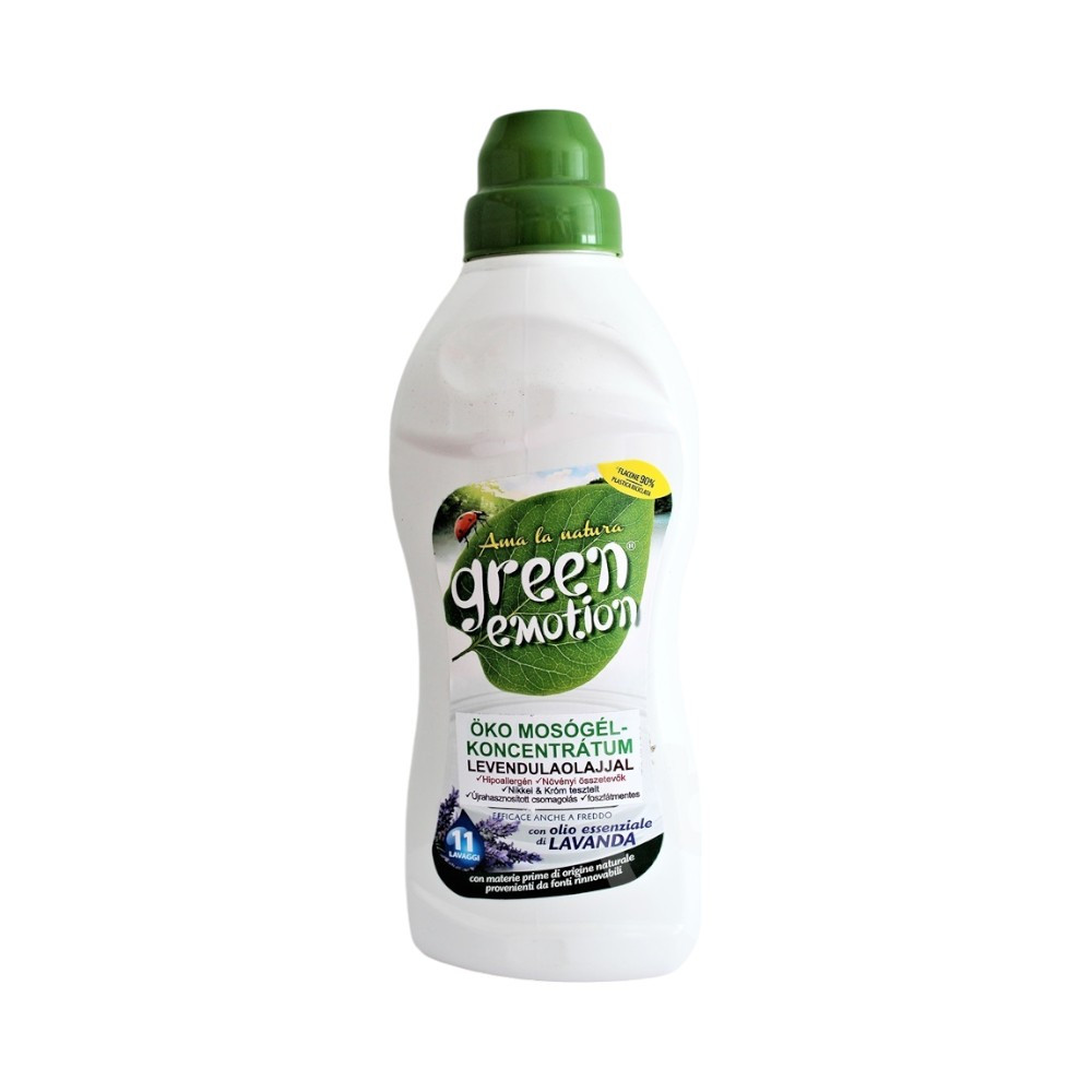 Green Emotion eco detergent with lavender oil, 11 washes, 750 ml