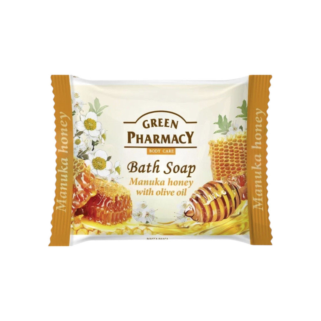 Green Pharmacy szappan manuka méz és olivaolaj tartalommal 100 g