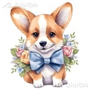Eleganza incantata del cane