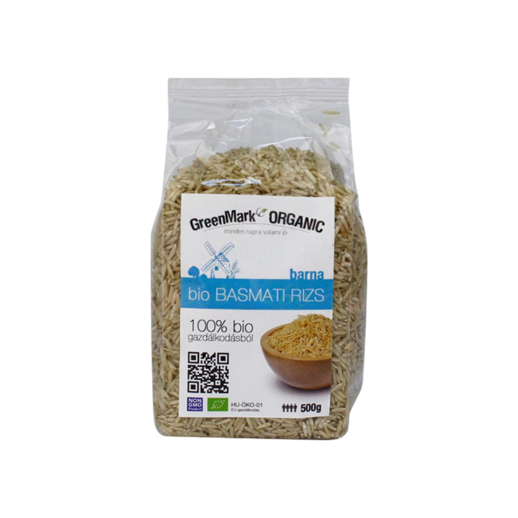 Bazmati hnedej ryže Greenmark 500 g