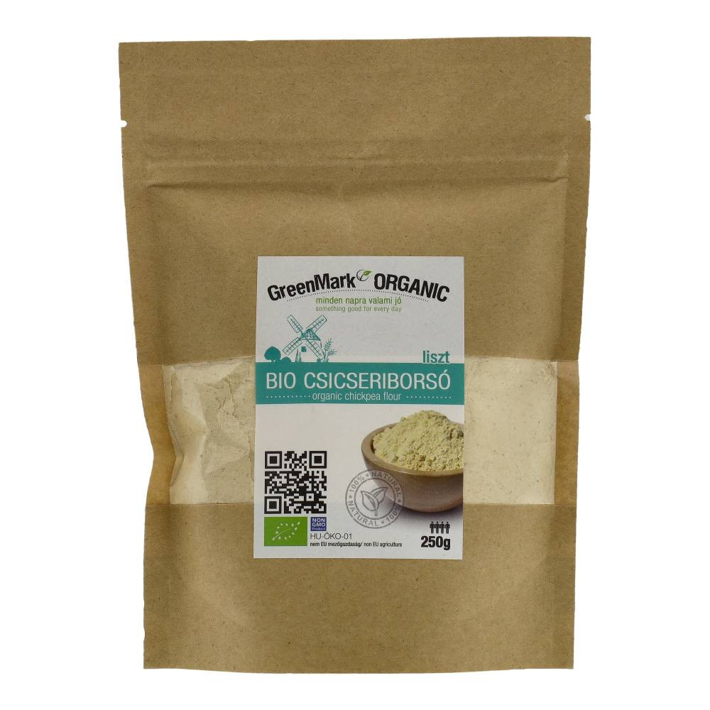 BIO mąka z ciecierzycy Greenmark 250 g