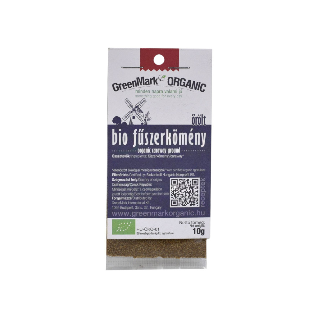 Greenmark bio fűszerkömény őrölt 10 g