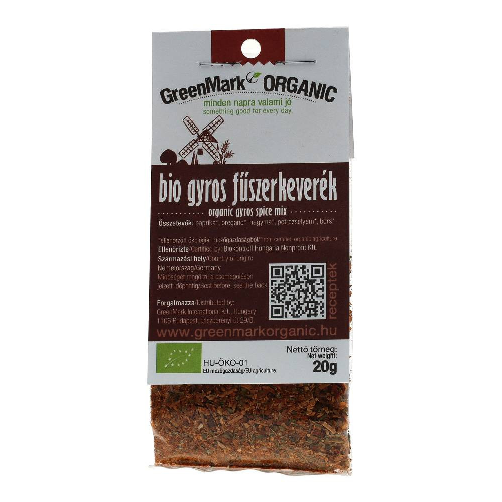 Greenmark organic gyro spice blend 20 g