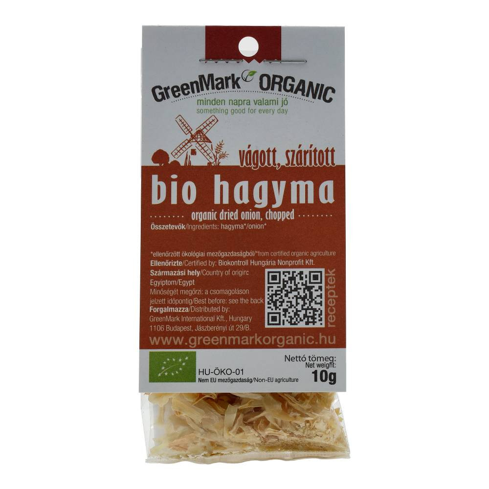 Greenmark bio hagyma szárított 10 g
