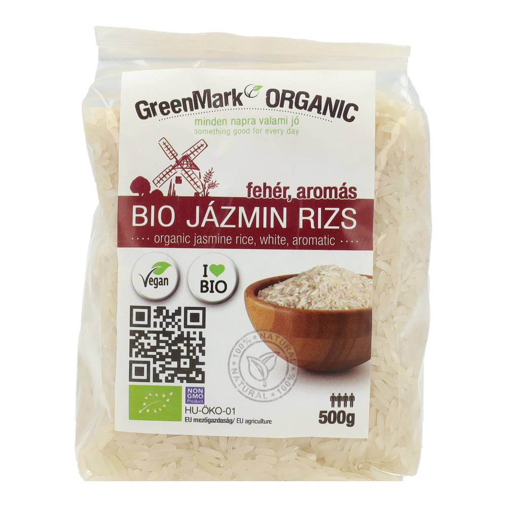 Greenmark biely jazmínový ryža biely 500 g