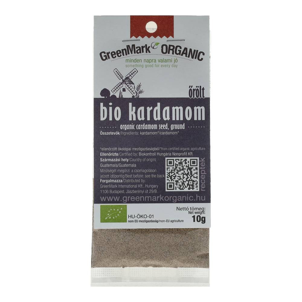 Cardamom măcinat bio Greenmark 10 g