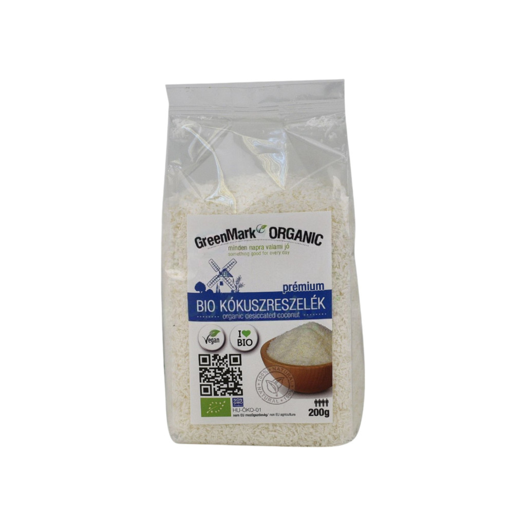 Greenmark organic coconut flakes 200 g