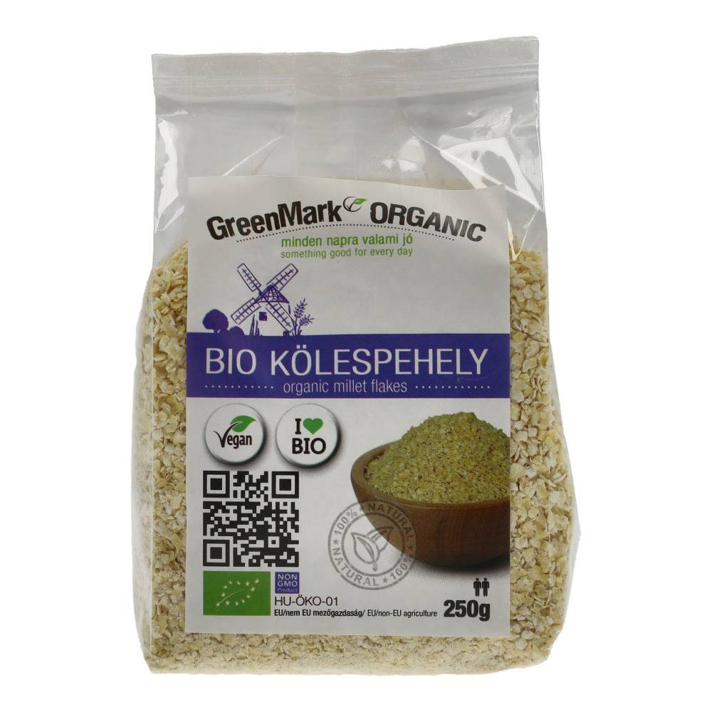 Greenmark Bio-Hirseflocken 250 g