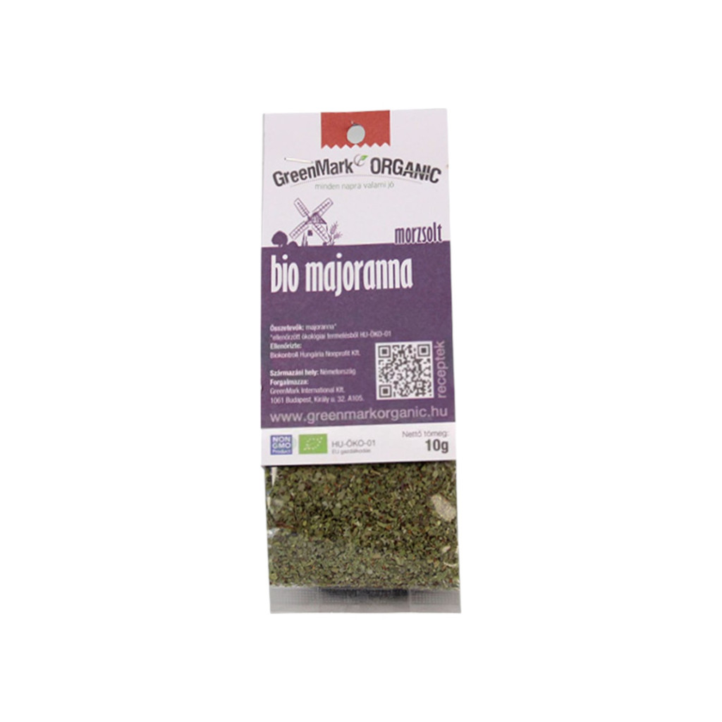 Greenmark Bio Majoranblätter zerstoßen 10 g