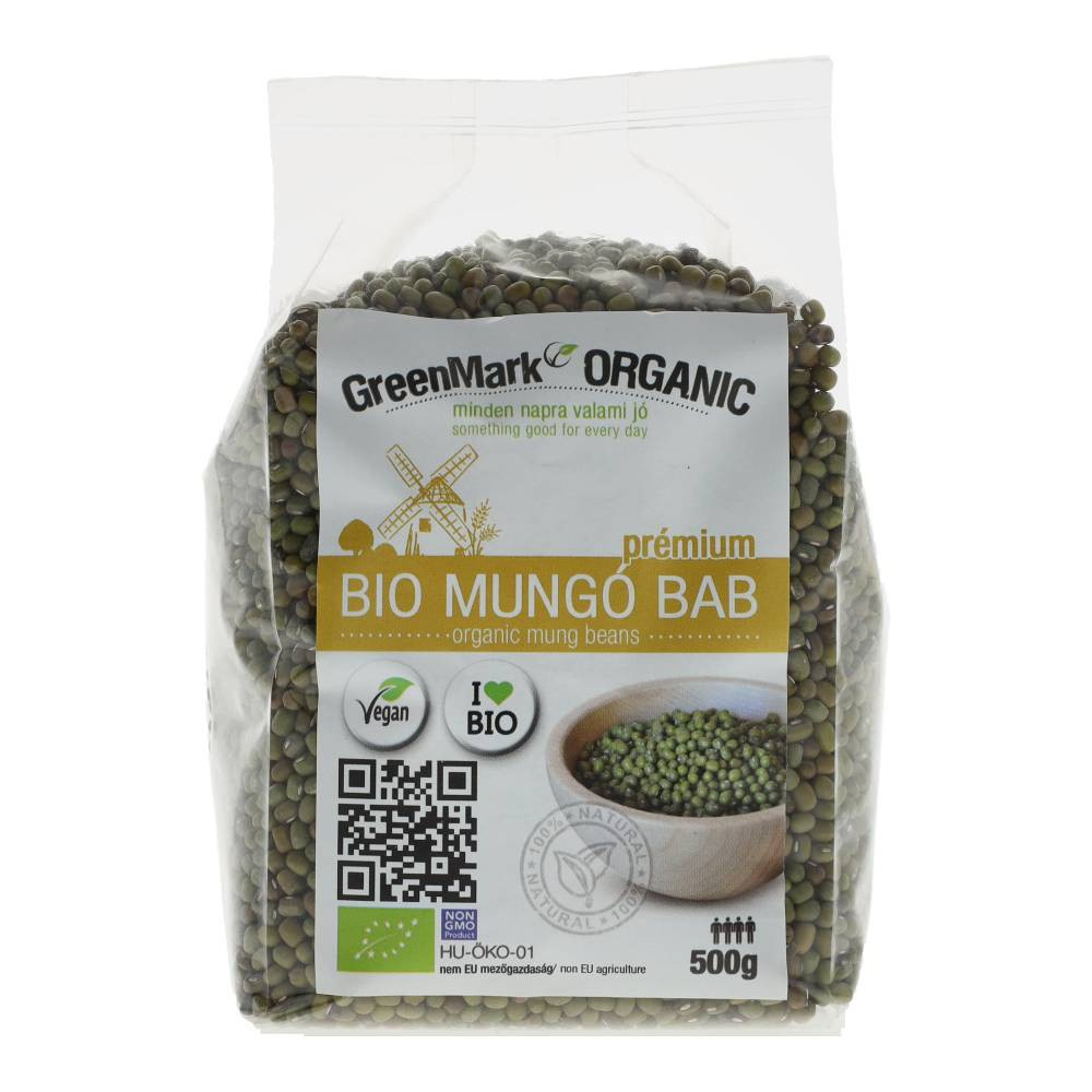 Greenmark bio fazole mungo 500 g