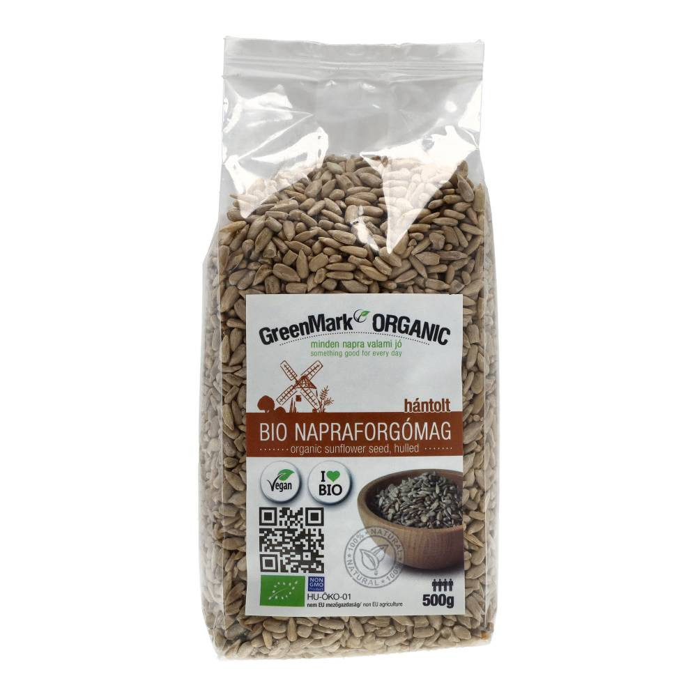 Greenmark organic hulled sunflower seeds 500 g