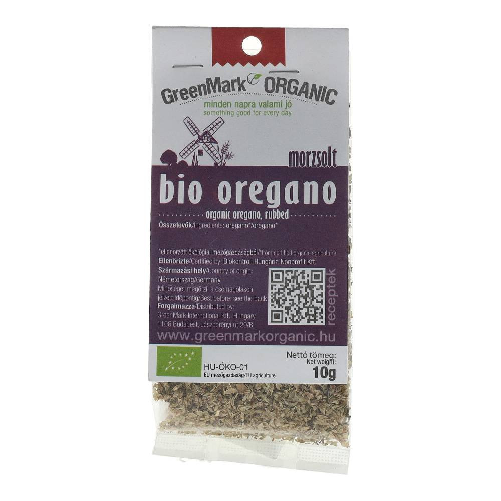 Greenmark organic crumbled oregano 10 g