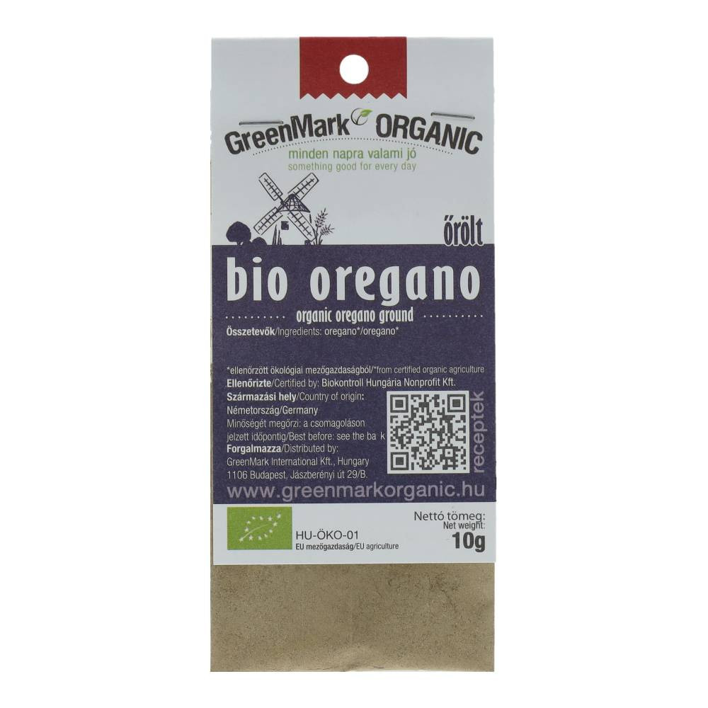 Greenmark organic ground oregano 10 g