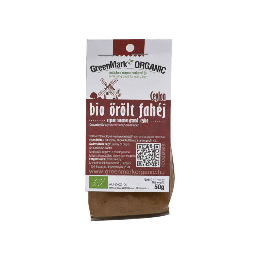 Greenmark Bio gemahlener Zimt 50 g