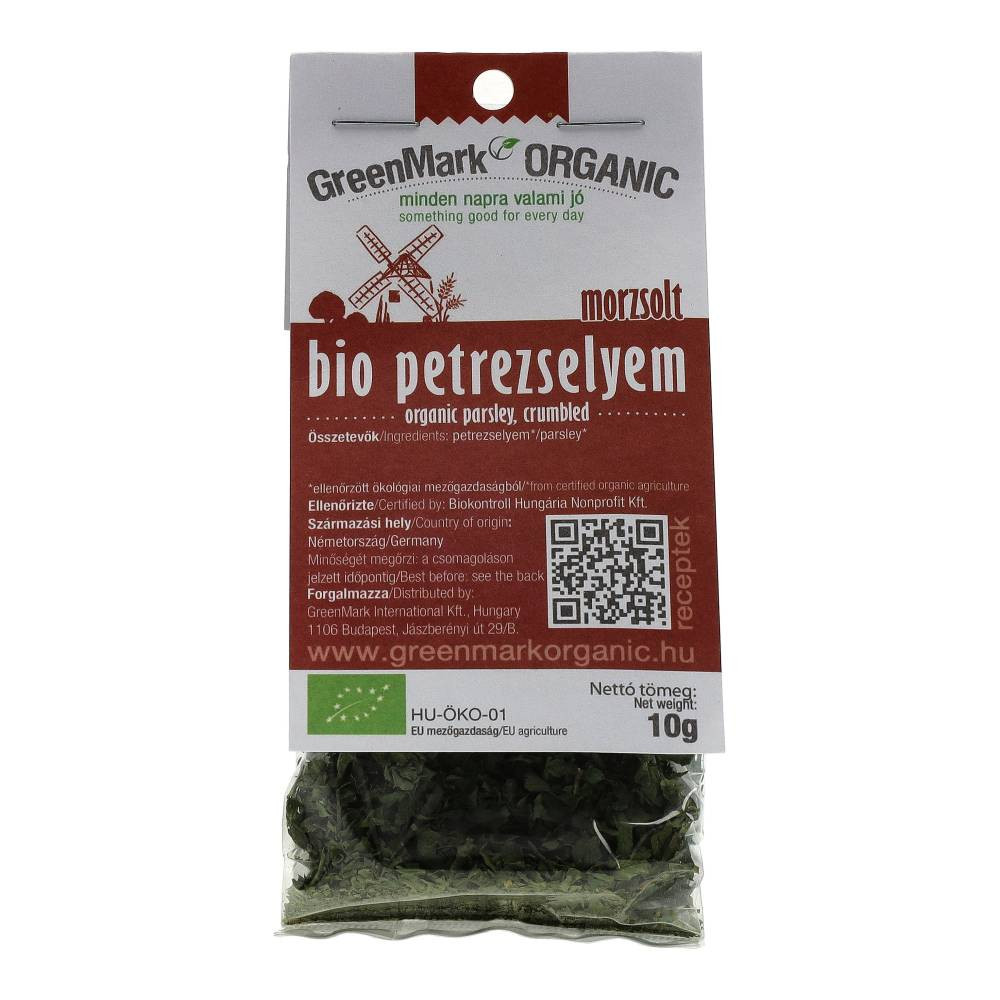Greenmark bio petrezselyem morzsolt 10 g