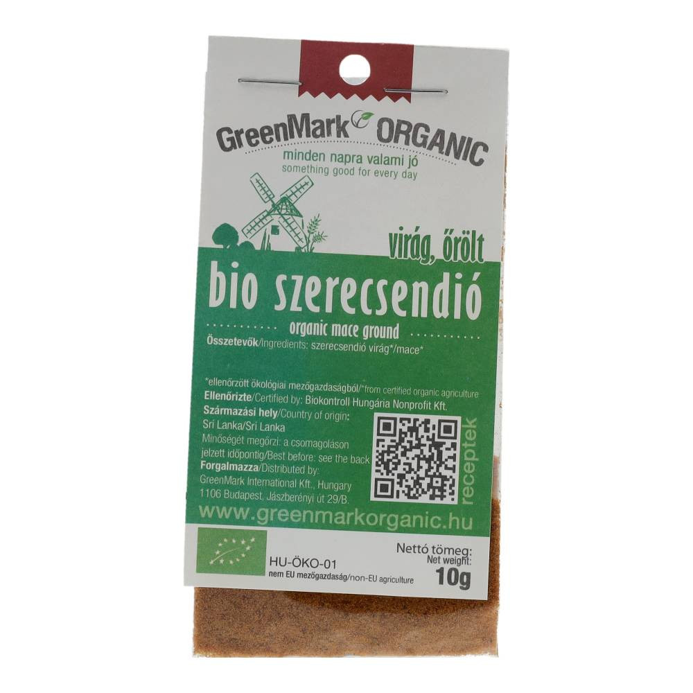 Greenmark bio szerecsendió őrölt 10 g