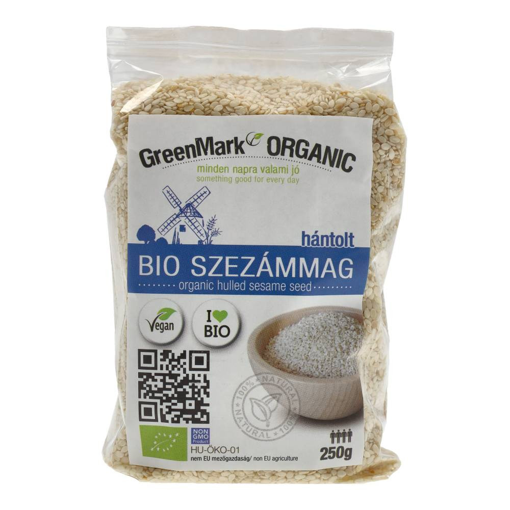 Bio geschälte Sesamsamen von Greenmark 250 g