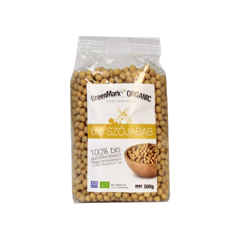 Greenmark bio szójabab 500 g