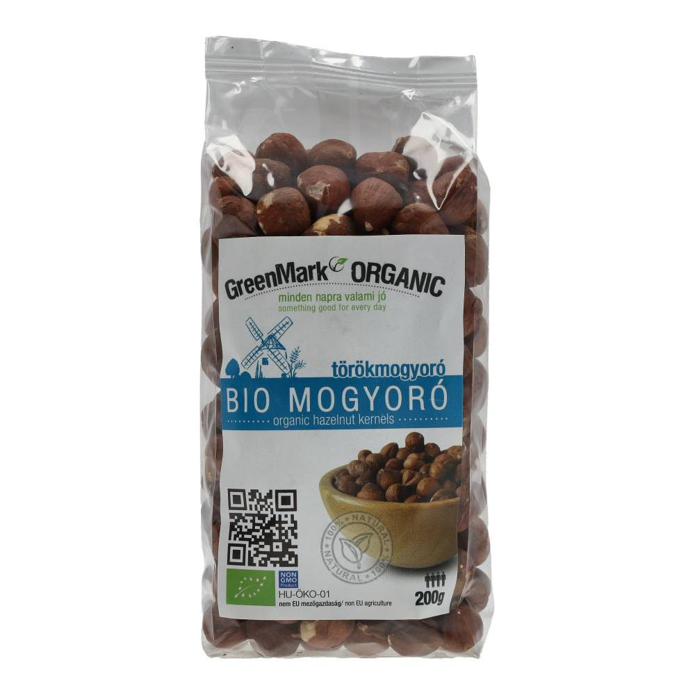 Greenmark organic hazelnuts 200 g