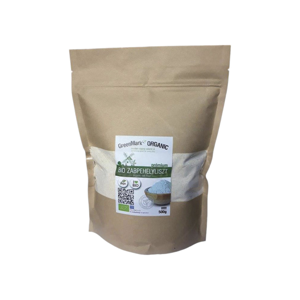 Organická ovsená múka Greenmark 500 g